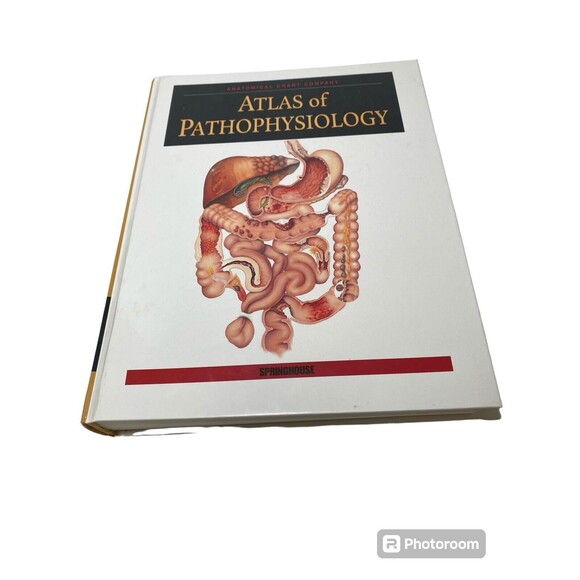 NEW Anatomical Chart Company Atlas of Pathophysiology Hardcover Color Pristine
